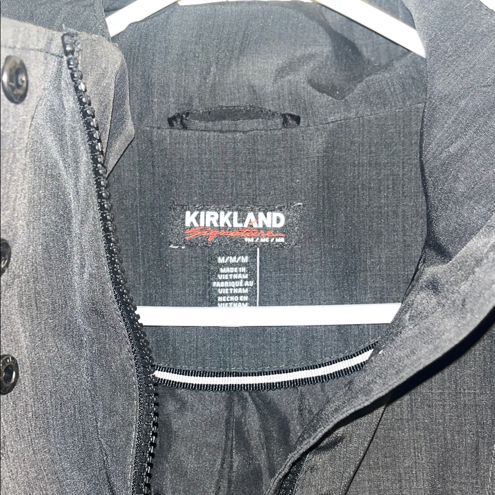 Kirkland Signature Grey Trench Coat - Picture 6 of 10